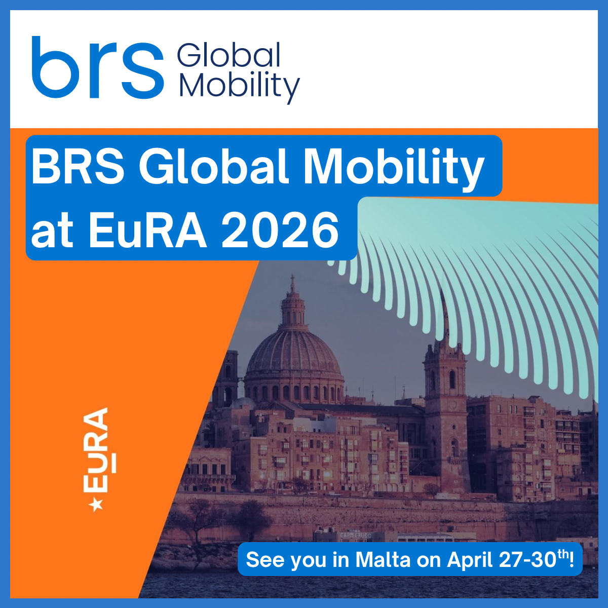 BRS will be at EuRA 2026 next April 27-30